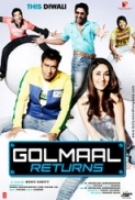 Golmaal Returns 2008 Hindi 1080p BluRay x264 DD 5.1 ESubs - LOKiHD - Telly