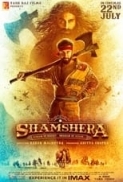 Shamshera (2022) 1080p Hindi V2 HDTS x264 AAC ESub - QRips